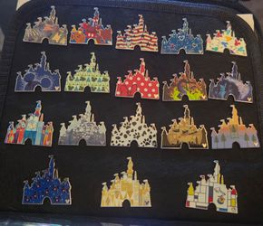 Hidden mickey pins