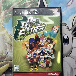 Dance Dance Revolution EXTREME PS2 Japan Ver Sony PlayStation 2 Game UNTESTED