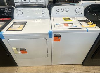 Amana  Top Load Washer and Gas Dryer Set