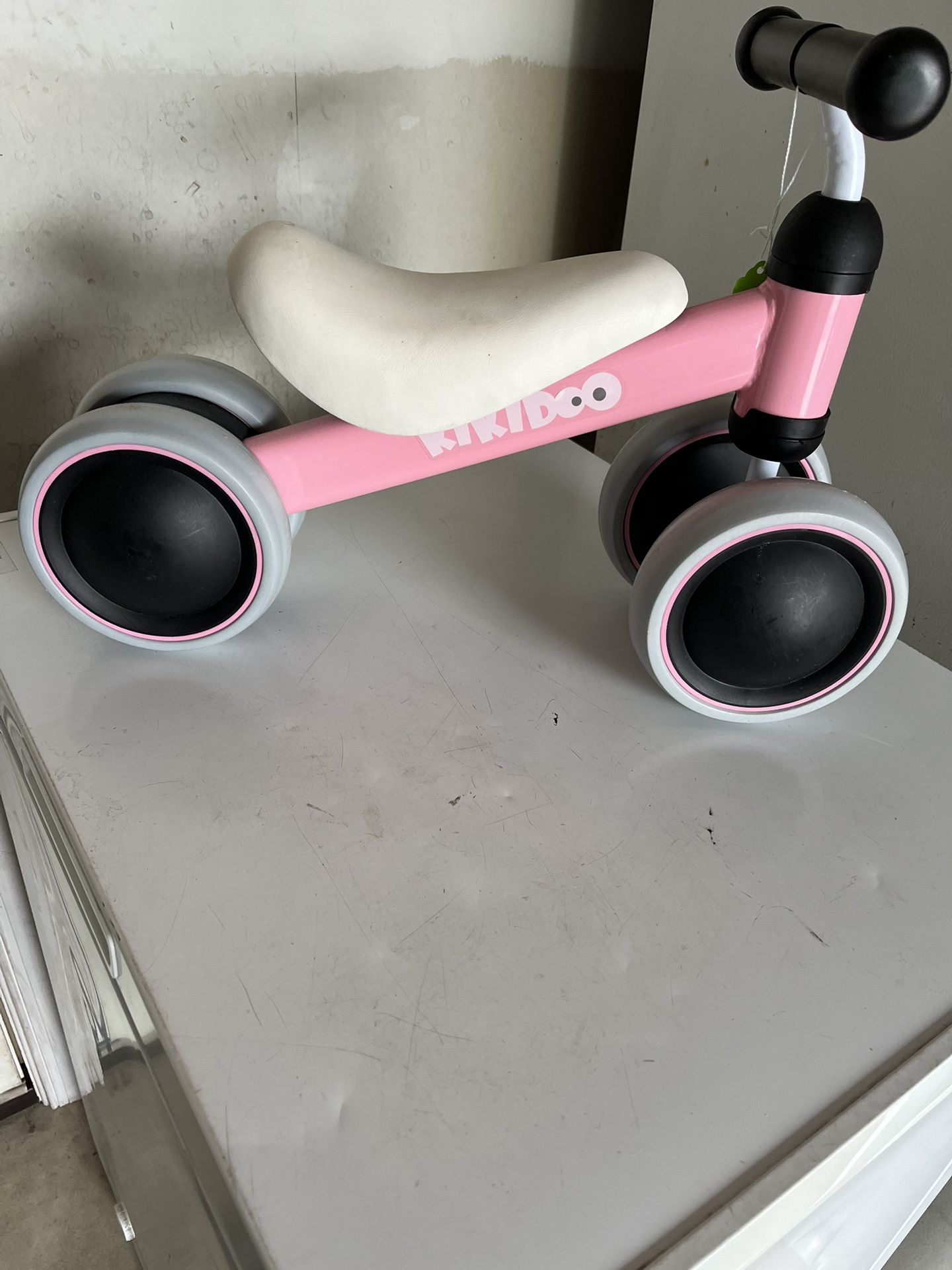 Pink Mini Toddler Balance Bike By Kikidoo