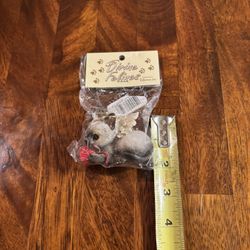 Roman Gray Devine Feline Ornament 