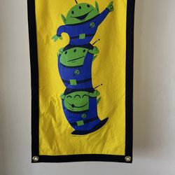 Brand New Oxford Pennant - Disney Aliens from Toy Story Camp Flag 14” X 24”, Asking $35 OBO