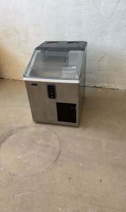 VIVOHOME 2-in-1 electric portable countertop ice maker and shaver
