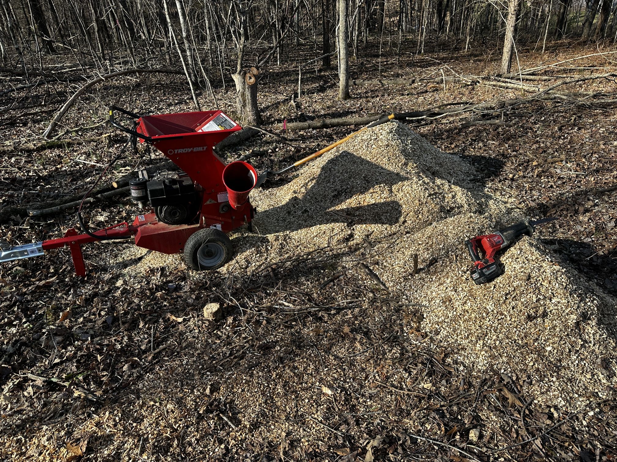 TroyBuilt Chipper/Shredder 3” 