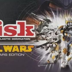 2005 Star Wars Risk Clone Wars Edition Parker Brothers Complete Great Condition