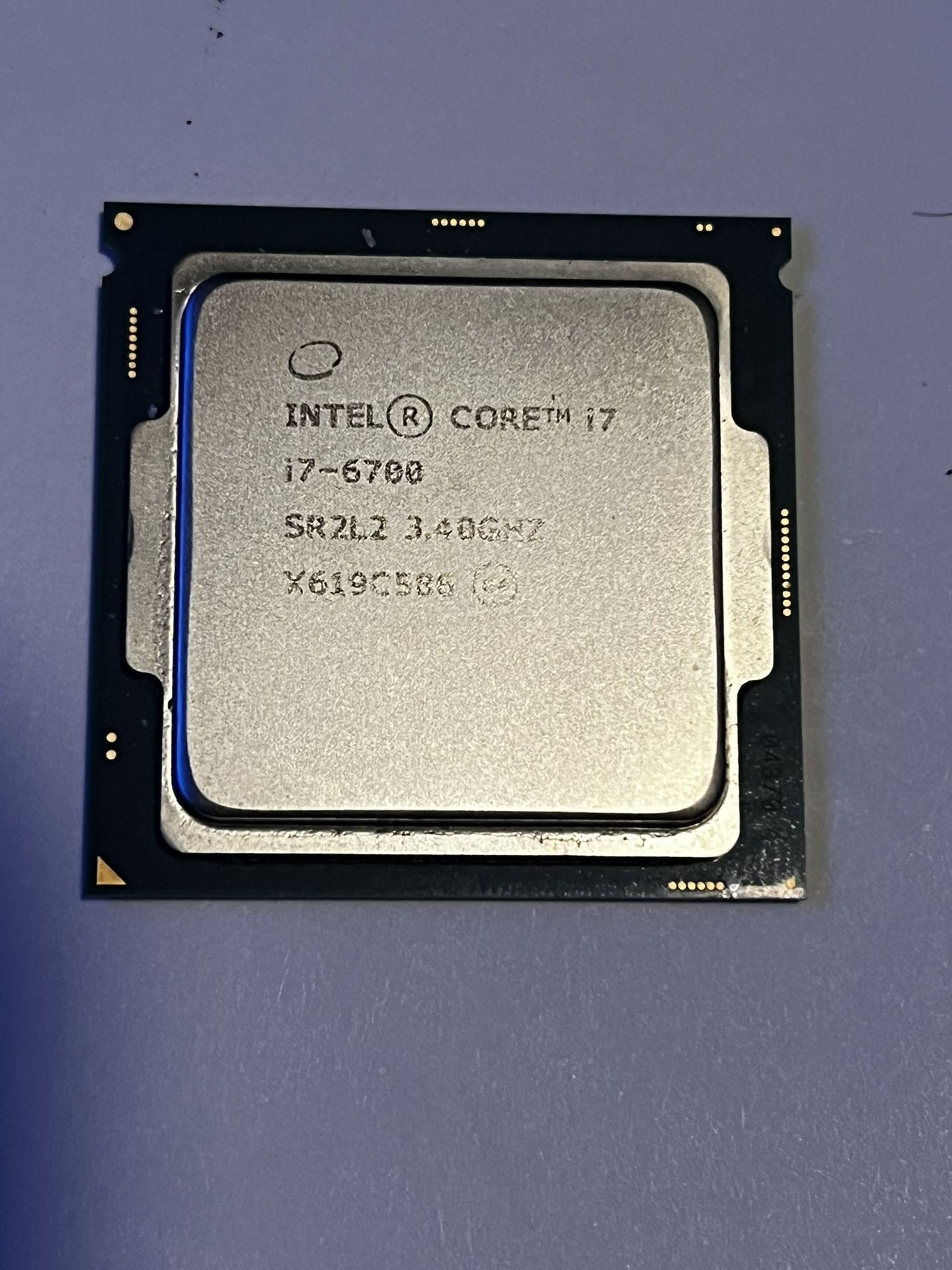 Intel I7 6700 Desktop CPU Processor