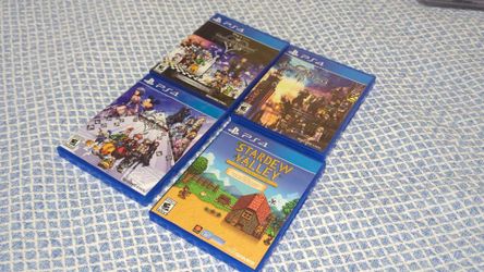 Playstation 4 Games Bundle Stardew Valley Collectors Edition & Kingdom Hearts