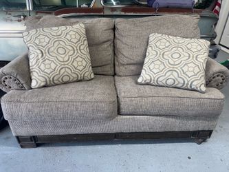 Couches with pillows