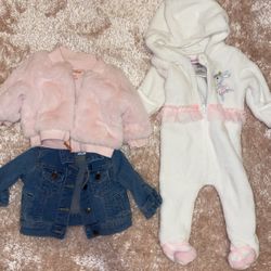 0-3 Month Baby Girl Jackets