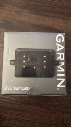 Garmin PowerSwitch, 6 Gang Compact Digital Switch Box, Requires Compatible Garmin Navigator or Smartphone, Switch Panel for Car SUV UTV ATV Caravan Bo