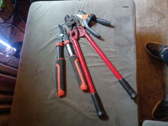 Bolt Cutters 20"/ Fiskars PowerGear 2 Bypass Pruner / Black & Decker Pruner Lopper Cutter Nipper COMBO!