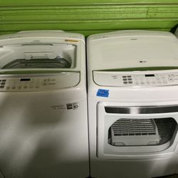 Set Lavadora Y Secadora De Gas 