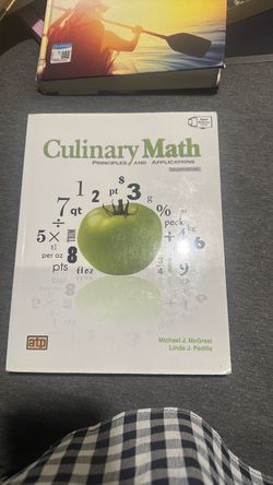 Culinary Math Principles and Applications 2nd Edition