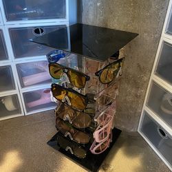Rotating Sunglasses Display Organizer