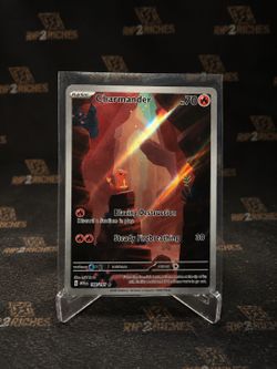 Charmander 168/165 Sv: Scarlet & Violet 151 Holo Illustration Rare