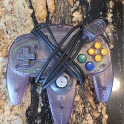 Nintendo 64 Purple controller for sale