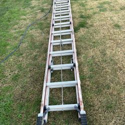 Escalera 24 Pies Fiber Glas 
