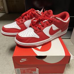 Nike Dunk St  John Red University Size 8.5