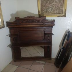 Dresser Mirror Antique From 1940