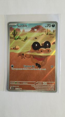 Pokemon Black Bolt Sandile