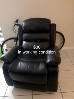 SOLD Recliner $30 - must go