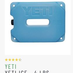 YETI ICE - 4 LBS Make Reasonable Offer