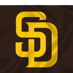 Padres San Diego Flag 5ftx3ft $20 Firm On Price