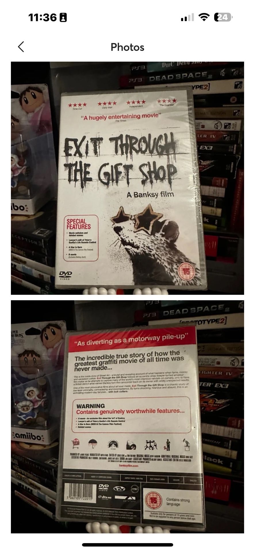 Bansky Dvd Rare New