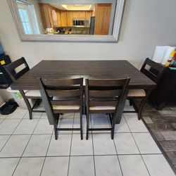 Pub Style Dining Table W/ Chairs