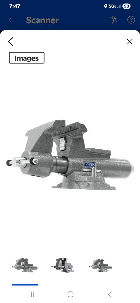 Wilton Tools 8100M 28814 10" Wide Jaw 12" Opening Swivel Base Pro Mechanic Vise