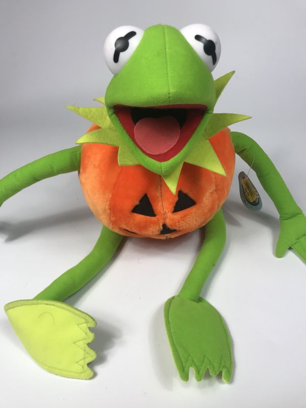 halloween frog plush