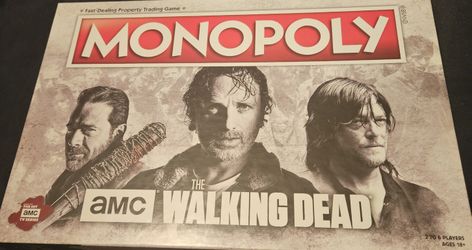 The Walking Dead Monopoly 
