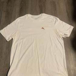 Y2K White Tommy Bahama Red. White & Bluefin T-shirt