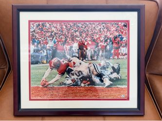 Steve Young Autographed Signed Framed Photo COA
