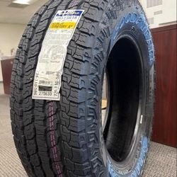 265 65 18 Goodyear Wrangler Territory AT OWL New Tires