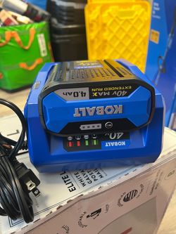 Kobalt 40-Volt, 4 Ah 1-Pack Lithium lon (Li-ion) Battery/Charger