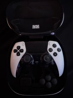 Dual Sense Edge PS5 Wireless Controller - Complete with Case and Accessories