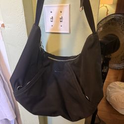 Transience Black Crossbody/shoulder Bag 