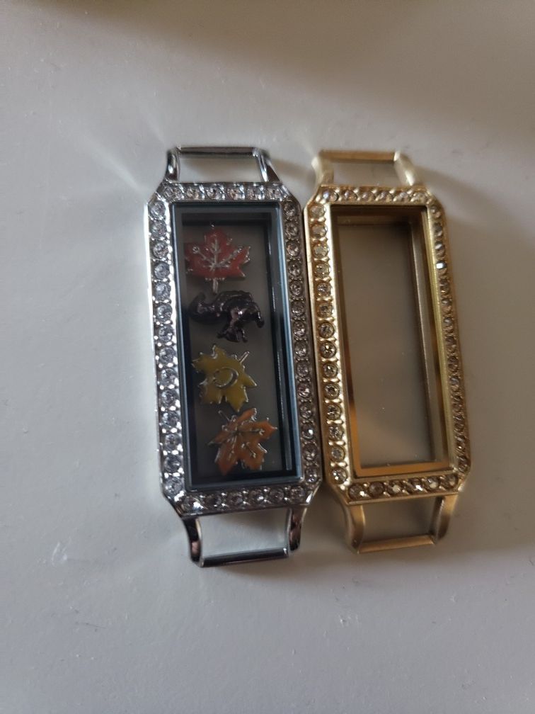 Origami owl bracelet lockets