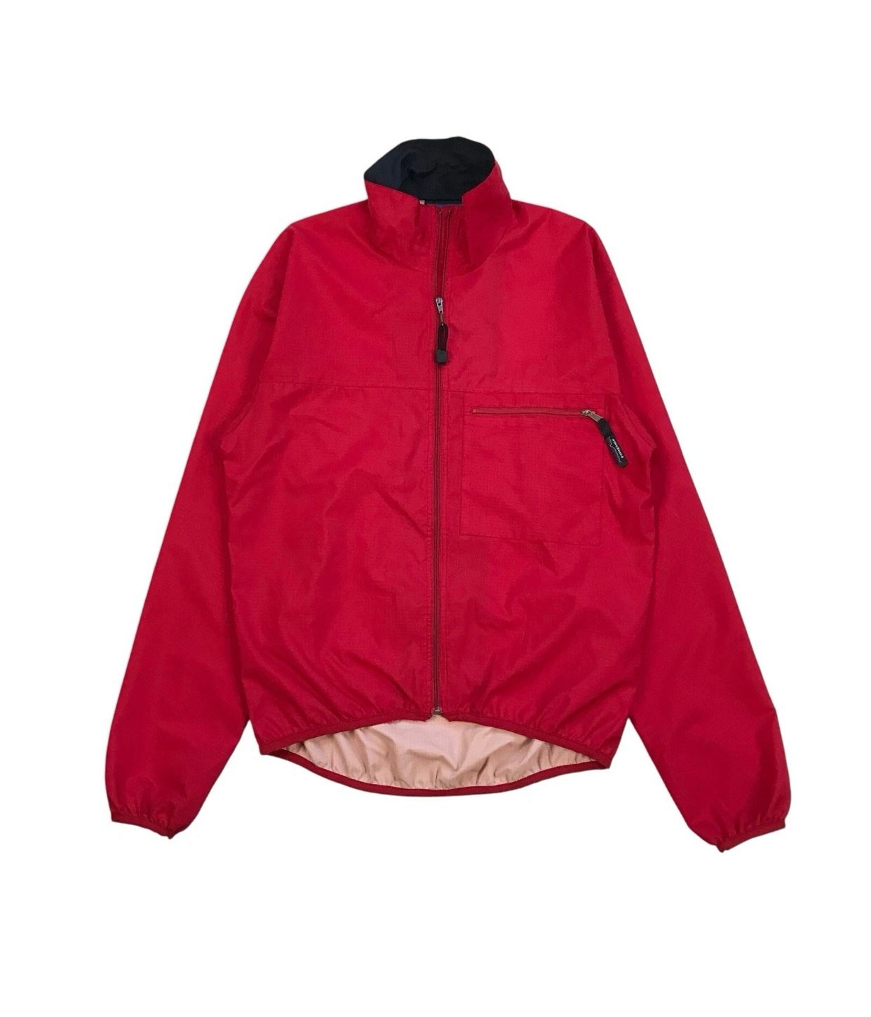 PATAGONIA WINDBREAKER JACKET MEDIUM M MENS RED SWEATSHIRT FULL ZIP VINTAGE Y2K