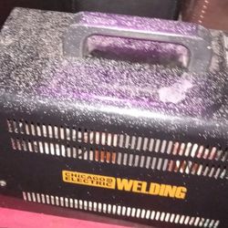 Original Chicago Welding 70amp Stick Arc Welding Machine With All The Cables And Stick Holder 