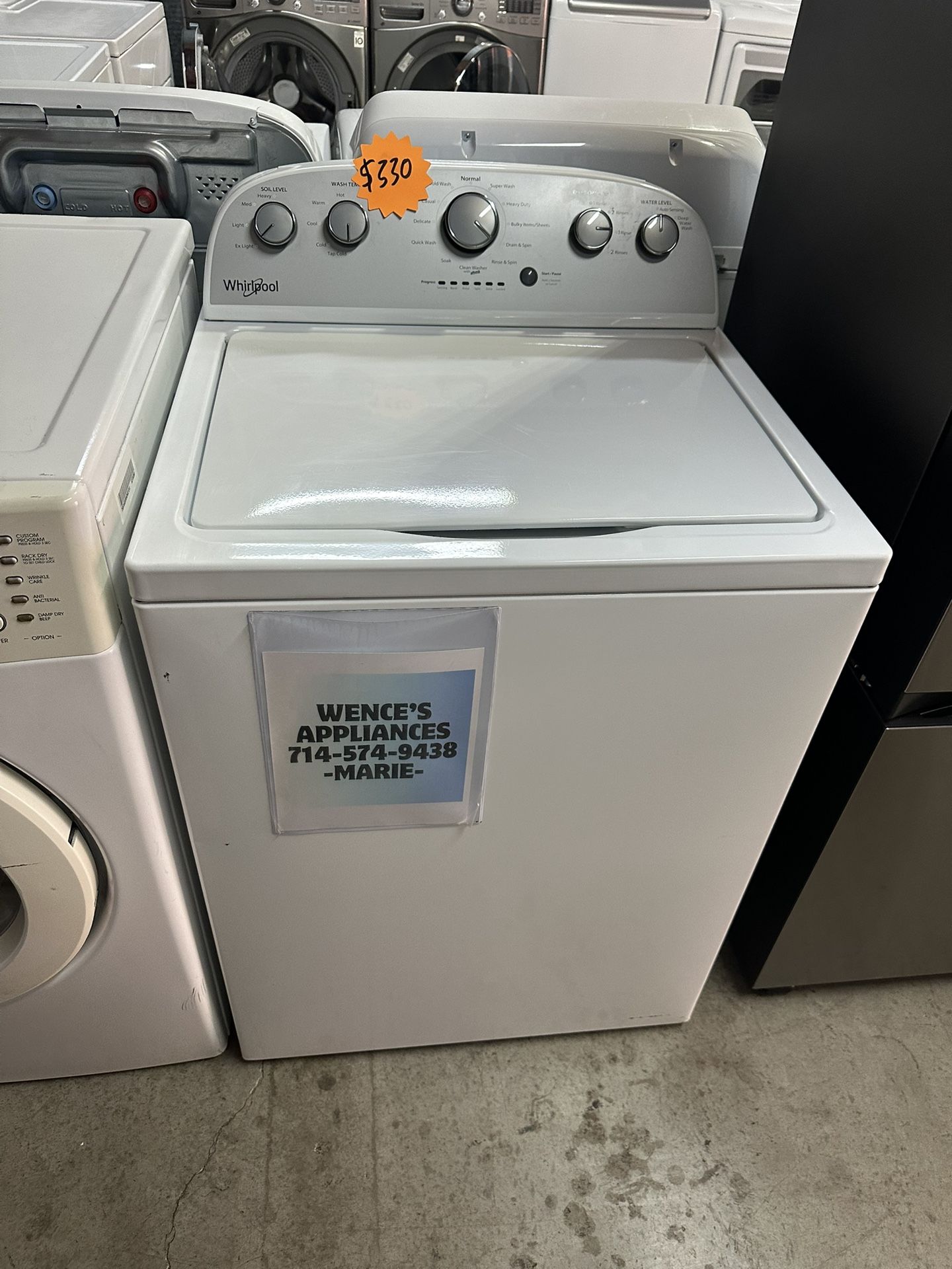 Whirlpool Top Load Washer