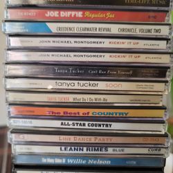 Country & Blues CDs ($1 each)