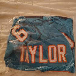 Miami Dolphins Jersey Signed By Jason Taylor #99