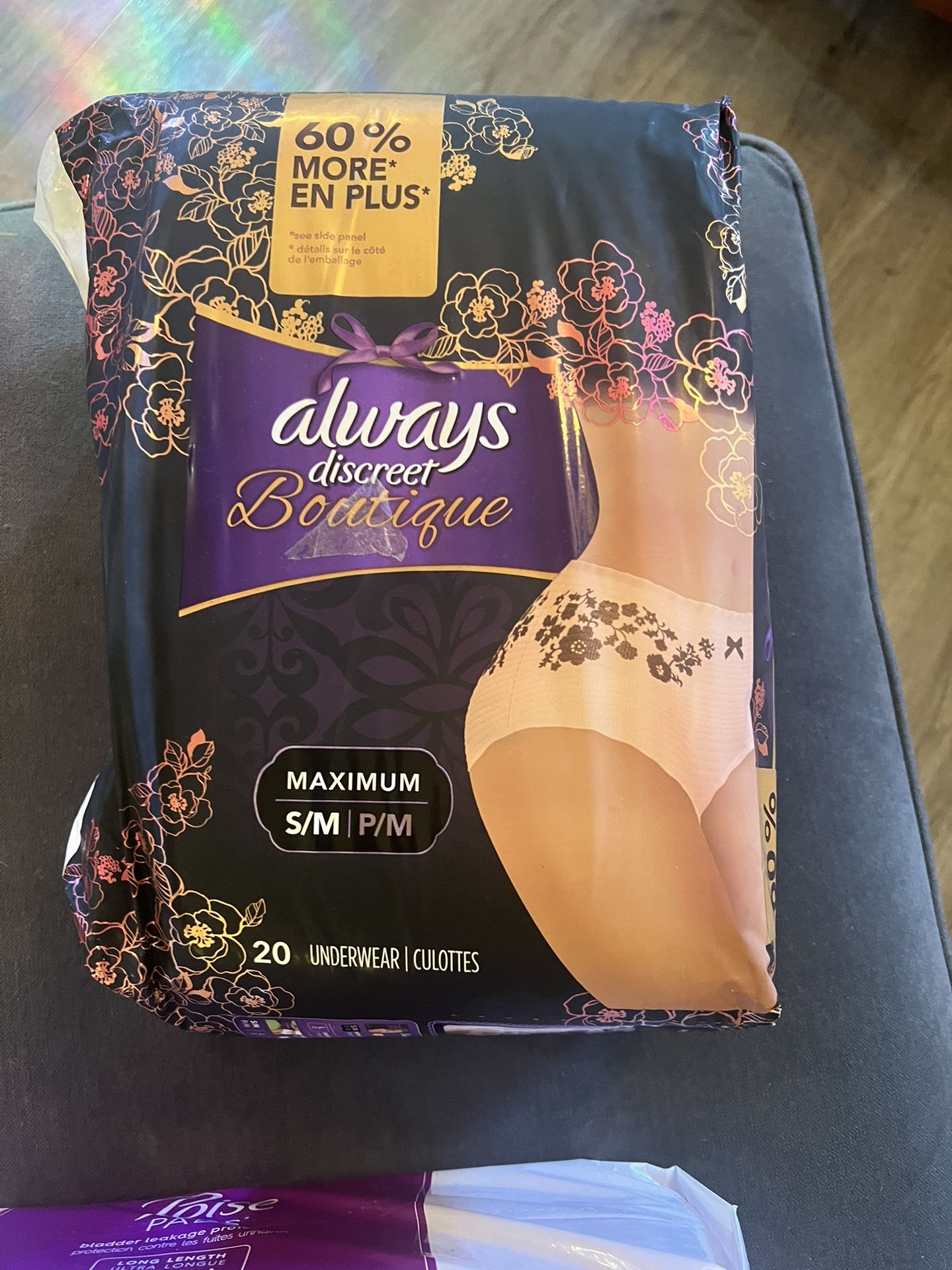 Poise, Always Pads/Underwear - Post partum /Incontinence/Bladder leakage