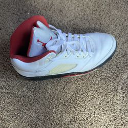 Jordan 5 Size 10 Fire Red
