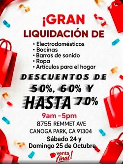 Gran Venta de Liquidación