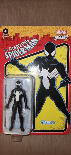 Marvel Legends Retro Collection Secret Wars Symbiote Suit Spiderman