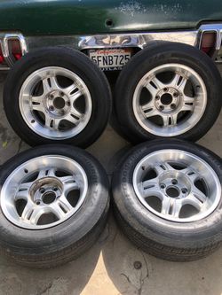 16” Chevy Xterme wheels 5x4.75