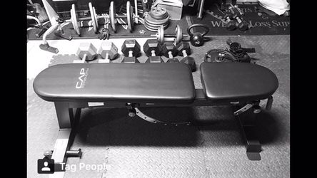 Cap Strength weight bench from Costco flat and incline for Sale in San Diego CA OfferUp